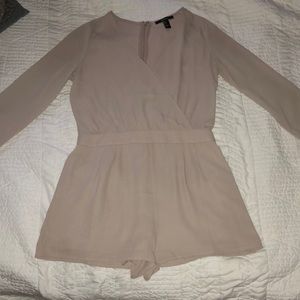 Forevery 21 Nude Romper